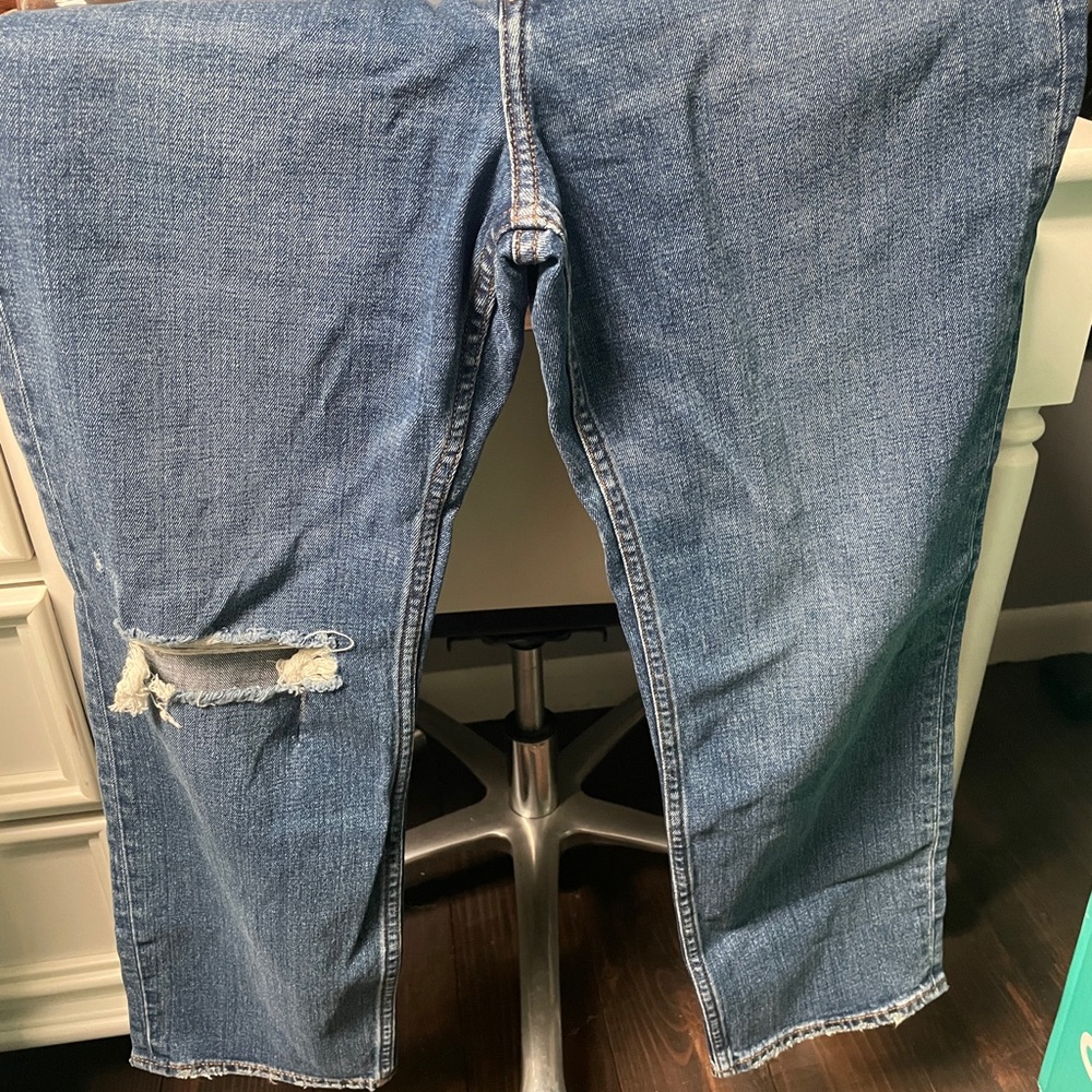 A&F curve love jeans.
